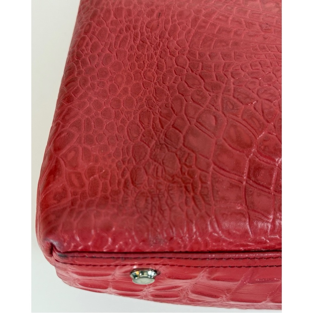 Wilsons Leather Women’s Leather Shoulder Purse Red - Picture 6 of 15